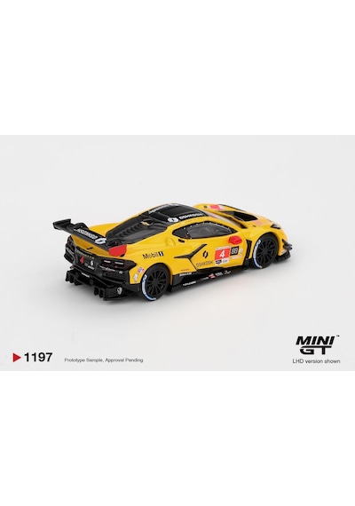 Mini Gt Bl 1197 Chevrolet Corvette Z06 Gt3.r Corvette Racing By Pratt Miller Motorsports 2025 Imsa Daytona 24 Hrs 1/64 Model Araba