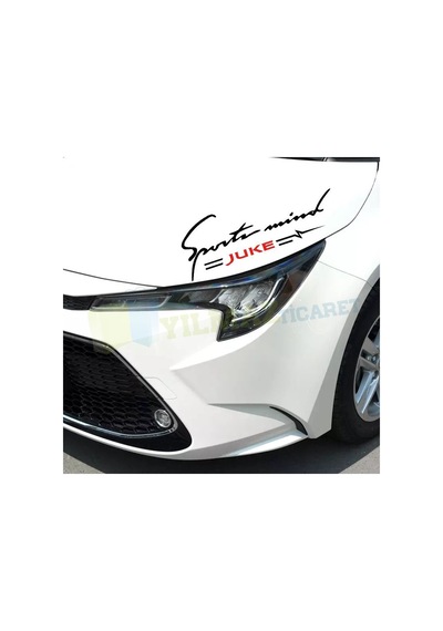 Nissan Juke Sport Mind Far Kaput Oto Sticker Yapıştırma Etiket