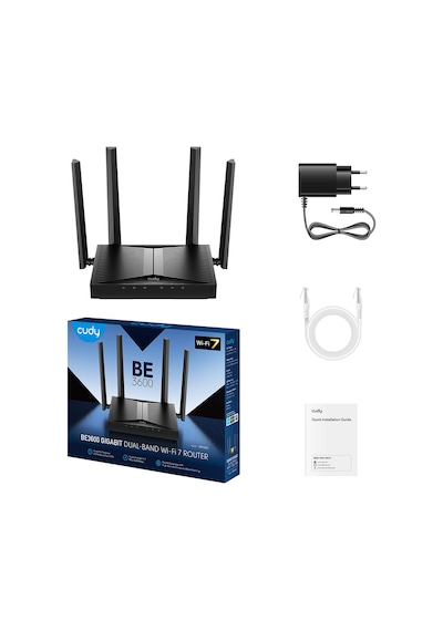 Cudy Wr3600 - Be3600 Gigabit Wi-fi 7 Mesh Router
