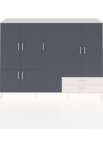 Hyperion Dolap 12 Raflı 2 Çekmeceli 7 Kapaklı 220x44x163 Aytaşı-a Aytaşı-antrasit/aytaşı Hyperion Dolap 12 Raflı 2 Çekmeceli 7 Kapaklı 220x44x163 Aytaşı-a Aytaşı-antrasit/aytaşı