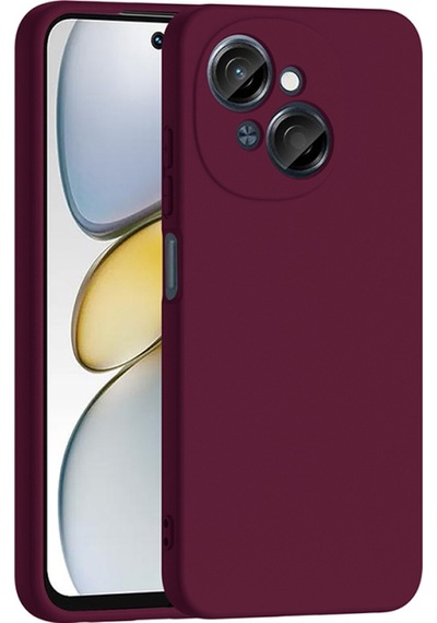 Nihcase Tecno Spark Go 1 2025 Kılıf Mara İçi Kadife Süet Lansman