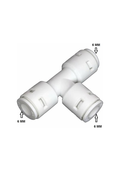 Su Arıtma Cihazı için 3 Tarafı T Dirsek Fitting