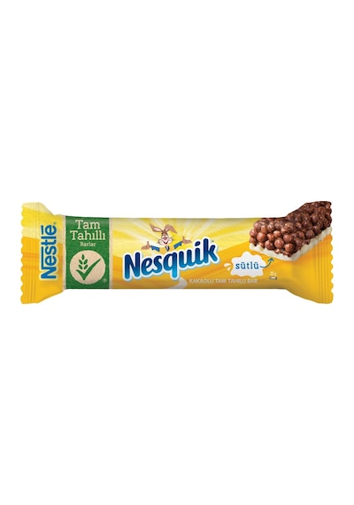 Nestlé Nesquik Tam Tahıllı Bar 25 G - Kakaolu Çikolatalı Atıştırmalık 2'li Ekonomik Paket - 2 A Tarı