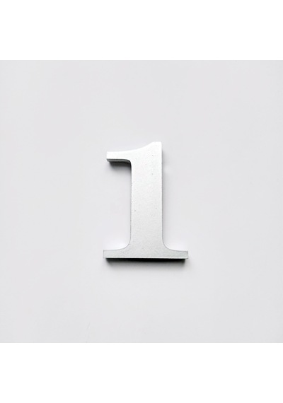 Gendec 5 Cm No 1 Yapışkanlı Metalik Gri