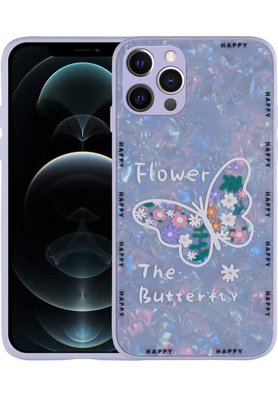 Apple Uyumlu iPhone 12 Pro Max Desenli Sert Silikon Zore Mumila Kapak