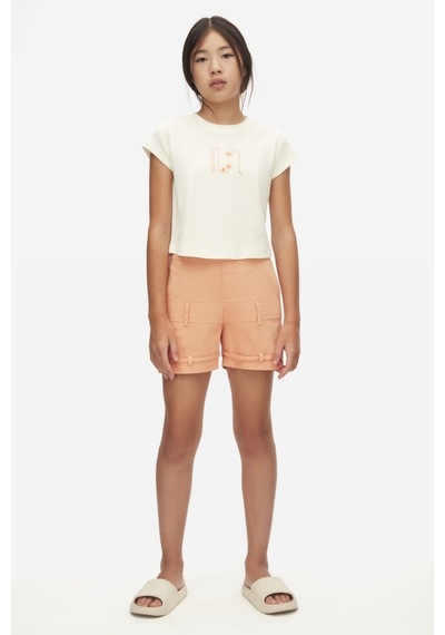 Xo Kids Kız Çocuk Tişort 10-16 Yaş 38801 Ekru