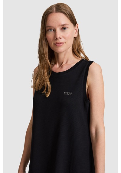 U.s. Polo Assn. Kadın Siyah Elbise Örme 50323510-vr046