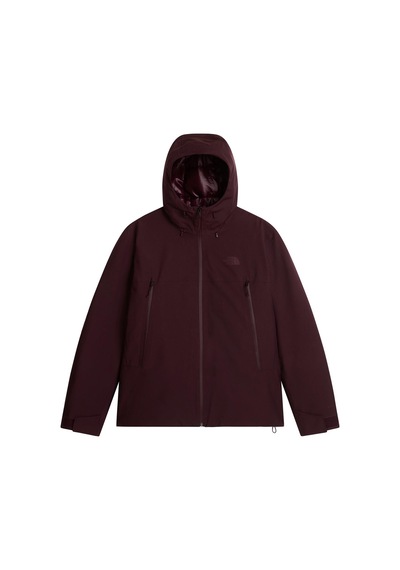The North Face M Mtn Range Down Hooded Jacket Erkek Ceket Nf0a88wdno41 Bordo