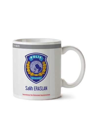 Kişiye Özel Olay Yeri İnceleme Polis Kupa Bardak Çok Renkli