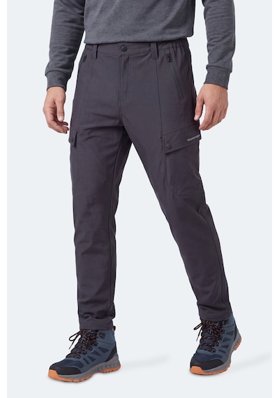 Slazenger Coreva Erkek İçi Polarlı Rüzgar Ve Su Geçirmez Softshell Antrasit Pantolon