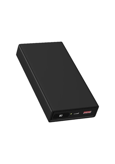 ENERX Powerbank 20000 Mah 2.1 Amper Dijital Göstergeli Enr-p20188dc Siyah