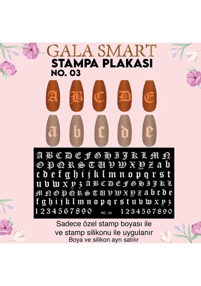 Gala Smart Stampa Plaka No:3