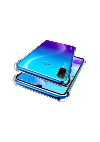 Huawei P30 Lite Shock Absorbing Darbe Emicili Şeffaf Silikon Kılıf
