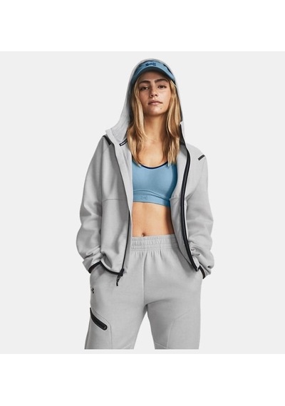 Under Armour Unstoppable Fleece Fz Kadın Sweatshirt-33314 Gri