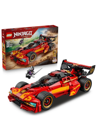 LEGO® NINJAGO® X-1 Ninja Turbo Otomobili 15. Yıl Dönümü 71867 - 14 Yaş Üzeri için Yaratıcı Oyuncak Yapım Seti (691 P)