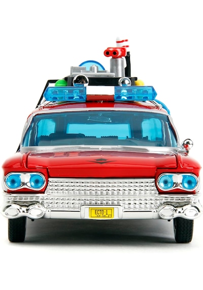 Jada Toys Optimus Prime Cadillac Ecto 1 Ve Ghostbusters Nano Scene Bundle Set