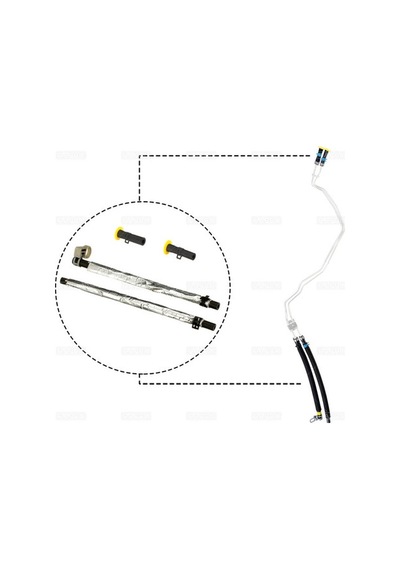 Rapro 16351 Sensör Hortumu 4 Hortum Kit Focus Iı 1.4 1.6 1.6 Tı 1.6 T Dcı 2.0 T Dcı 04 11 3m5a5h241aa