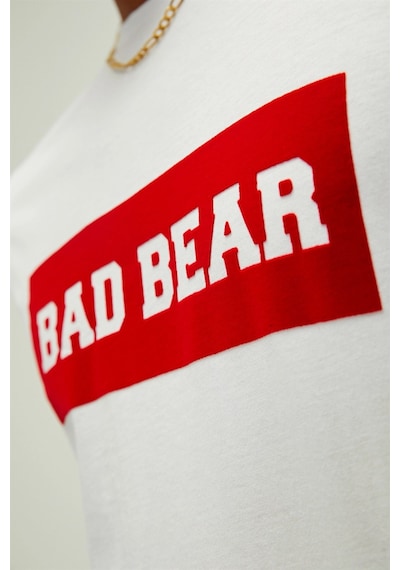 Bad Bear Erkek Tişört Flog T-Shirt-23351 Beyaz