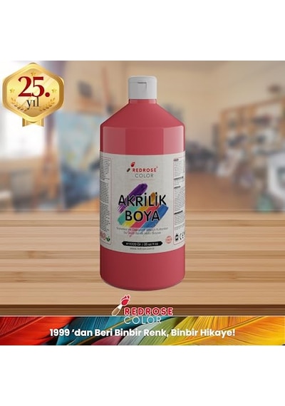 Pembe Akrilik Boya 1000 Gr 0,15 L