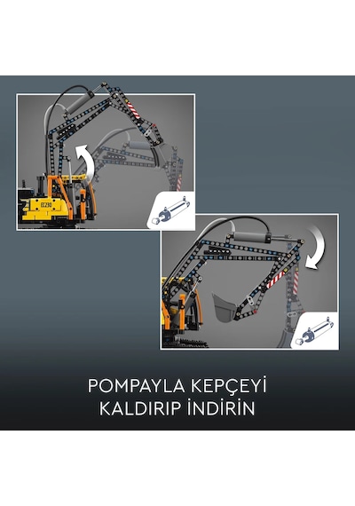 LEGO® Technic Volvo FMX Kamyon ve EC230 Elektrikli Ekskavatör 42175 -10 Yaş ve Üzeri Çocuklar için Yaratıcı Oyuncak Yapım Seti (2274 Parça)