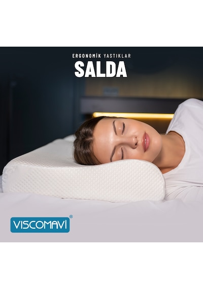 Viscomavi Salda Ergonomik Visco Yastık Viscomavi Salda Ergonomik Visco Yastık