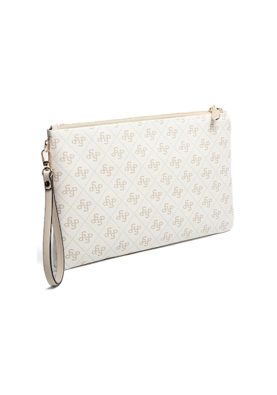 Silver Polo Sp1034 Kadın Portföy & Clutch Monogram Bej-kum Beji