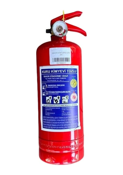 Yok Yok Oto Kuru Tozlu Yangın Söndürme Tüpü 1 Kg