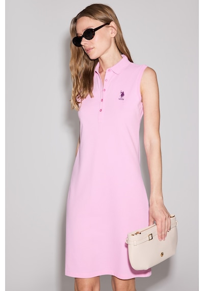 U.s. Polo Assn. Kadın Pembe Elbise Örme 50323571-vr041