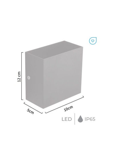 Kda715 Yatak Başı Led Aplik 10w 360 Lümen 2'li Usb'li - Gün Işığı
