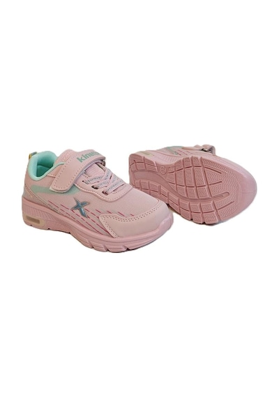 Kinetix Cover Pembe Cırtlı Kaymaz Kız Çocuk Spor Ayakkabı Pembe
