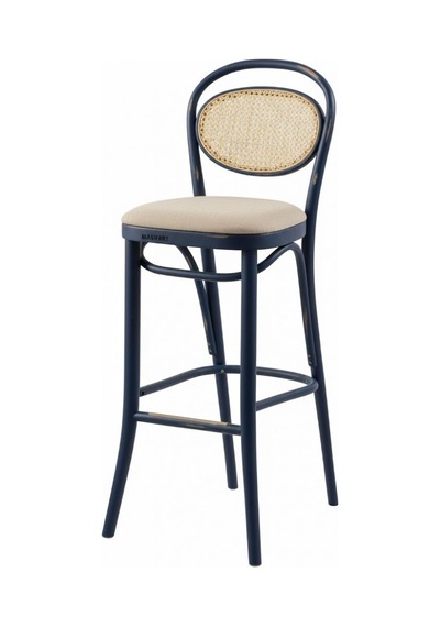 Masifart Makilian Hasırlı Güneş Döşemeli Bar Sandalyesi Diğer