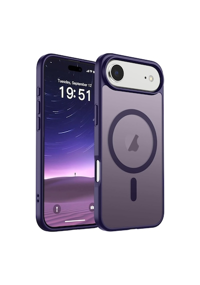 Güçlü Manyetik Telefon Kılıfı, Mag-safe İle Uyumlu Askeri Düzey Düşme Koruması Güçlü Silikon Kenarlar İnce Yarı Saydam Mat Koruyucu Kılıf Mor, Apple iPhone Uyumlu 17 Air Sku: Zeusb0fcmslmfp 1 Güçlü Manyetik Telefon Kılıfı, Mag-safe İle Uyumlu Askeri Düzey Düşme Koruması Güçlü Silikon Kenarlar İnce Yarı Saydam Mat Koruyucu Kılıf Mor, Apple iPhone Uyumlu 17 Air Sku: Zeusb0fcmslmfp 1