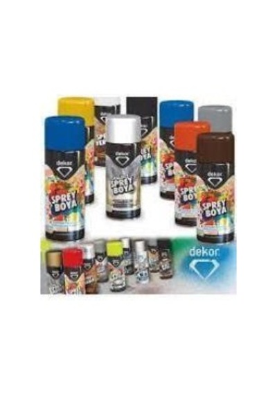 Dekor Sprey Boya Akrilik 400ML Metal Ahşap