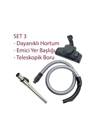 Beko Uyumlu Bks 1330 Elektrikli Süpürge Hortumu Başlığı Fırçası Borusu