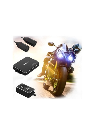 Innovv K3 Motorsiklet Kamerası Full Hd. Ön-Arka &Loop Kaydı. Ip67