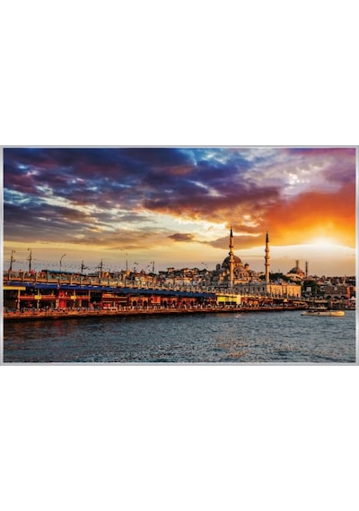 Poster Duvar Kağıdı 1069 4 Parça 2.54mt X 1.84mt Renkli