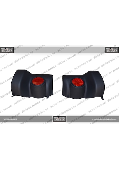 Ekiciler Mıtsubıshı L-200 Arka Tampon Ucu Set 06-15