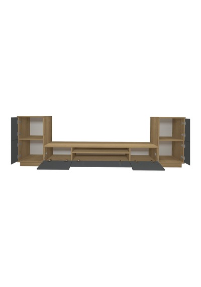 Decoraktiv Trendstyle On2 Mdf Tv Ünitesi Tv Sehpası Pera - Antrasit