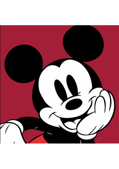 Minnie Ve Mickey Mouse Çocuk Odası İçin 4 Lü Duvar Posteri Mm3022