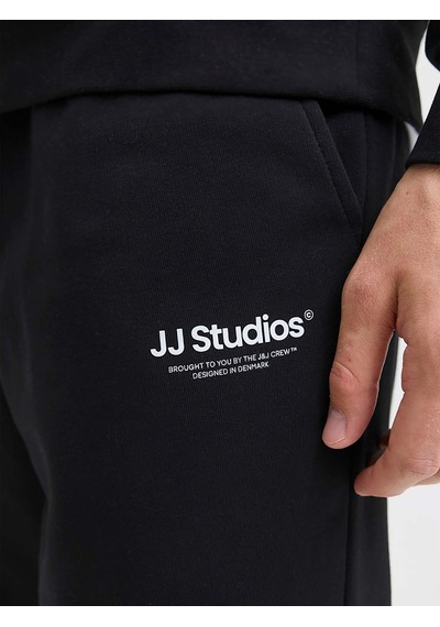Jack & Jones Stkane Soho Erkek Siyah Eşofman Altı 12278943-b Siyah