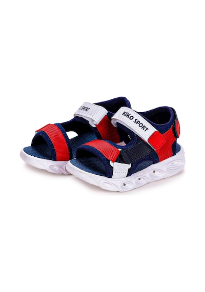 Kiko Kids 103 Işıklı Erkek Çocuk Cırtlı Sandalet Ayakkabı Lacivert - Kırmızı Lacivert - Kırmızı Kiko Kids 103 Işıklı Erkek Çocuk Cırtlı Sandalet Ayakkabı Lacivert - Kırmızı Lacivert - Kırmızı