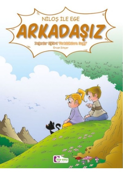 Niloş İle Ege - Arkadaşız 35 50 Kuşe Kağıt -renkli Hikaye
