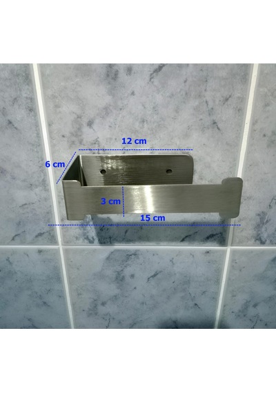Kendinden Yapışkanlı Wc Kağıtlık Krom Krom