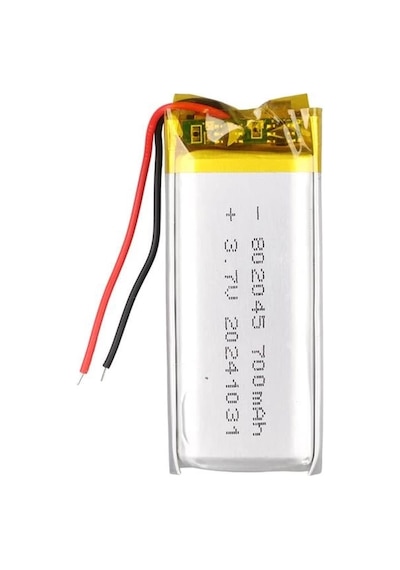 Powermaster 802045 3.7v 700mah Lityum Polimer Li-po Batarya Ciklet Pil