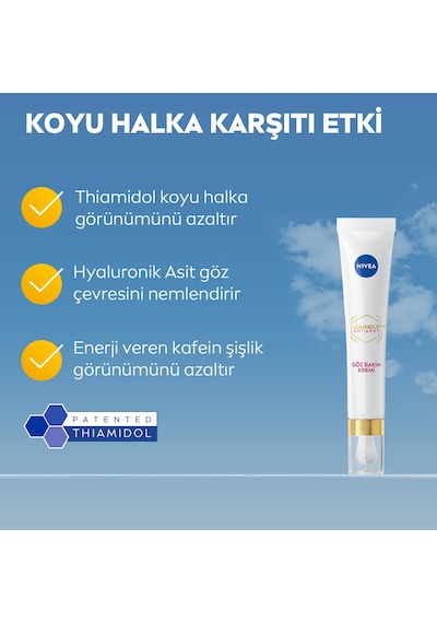 Nıvea Luminous630 Koyu Halka Karşıtı Göz Bakım Kremi 15ml X 5 Adet