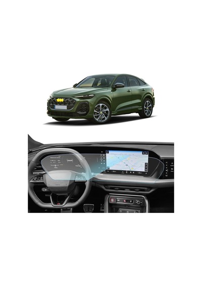 Audi A5 / A6 Uyumlu 2026 Model 26.4 İnç Direksiyon Arkası Büyük Ekran 9h Nano Ekran Koruyucu