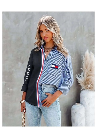 Tommyhilfiger Bayan Spor Gömlek Siyah
