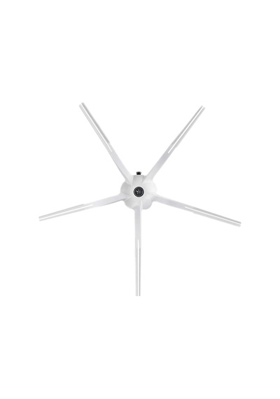 Roborock Q7 Max + Uyumlu 2 Parça Yedek Filtre Fırça Seti Beyaz