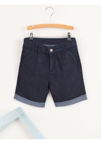Denokids Ollie&Olla Duble Paça Erkek Çocuk Denim Şort Çok Renkli
