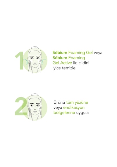 Sebium Kerato Karşıtı Bakım Kremi 30ml & Yüz Vücut Temizleme Jeli 500ml